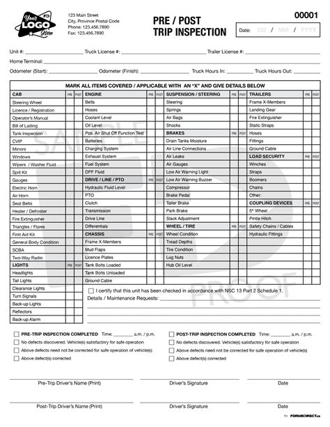 is the pre trip inspection test hard|pre trip inspection test sheet.